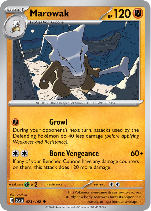 Marowak 073/142