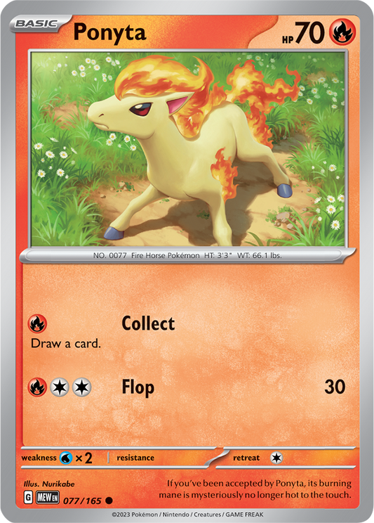 Ponyta 077/165