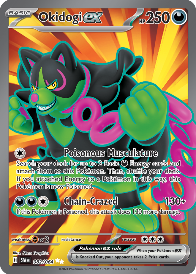 Okidogi ex 082/064 Ultra Rare