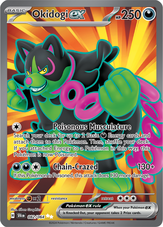 Okidogi ex 082/064 Ultra Rare