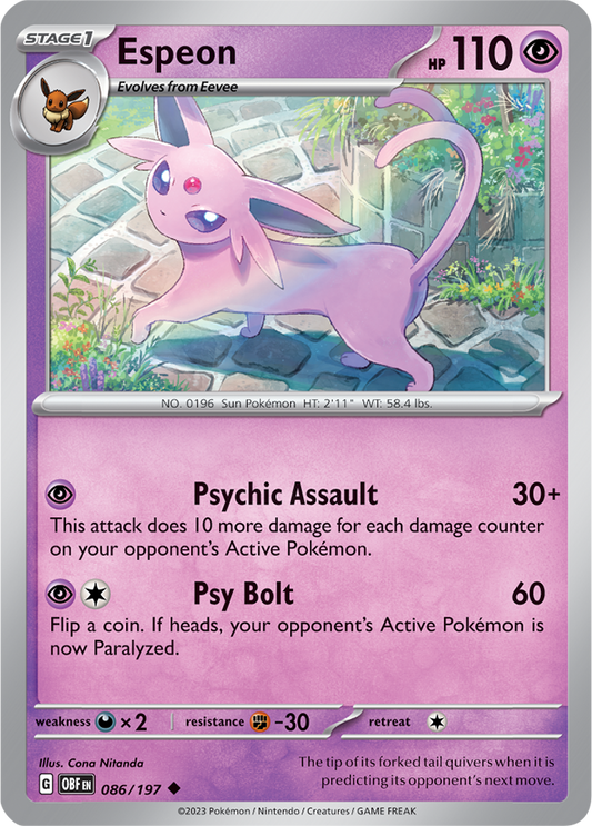 Espeon 086/197