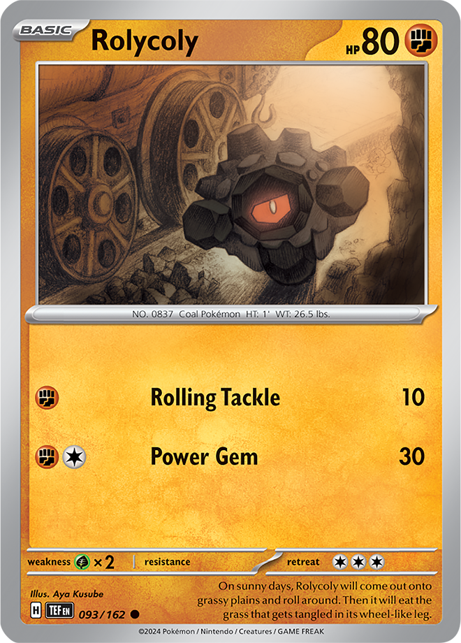 Rolycoly 093/162