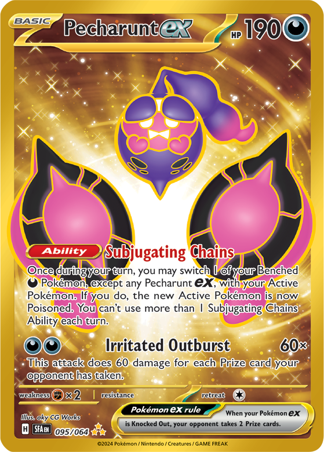 Pecharunt ex 095/064 (Hyper Rare)