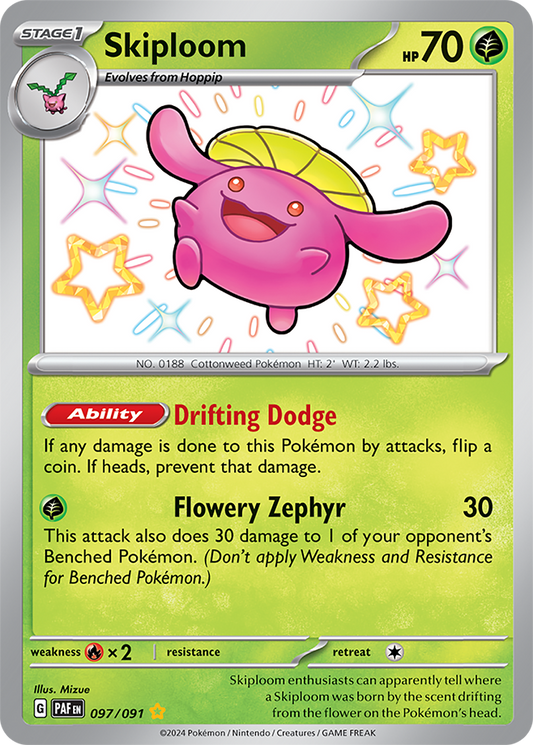Skiploom 097/091 (Shiny Rare)