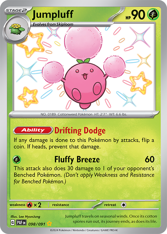 Jumpluff 098/091 (Shiny Rare)