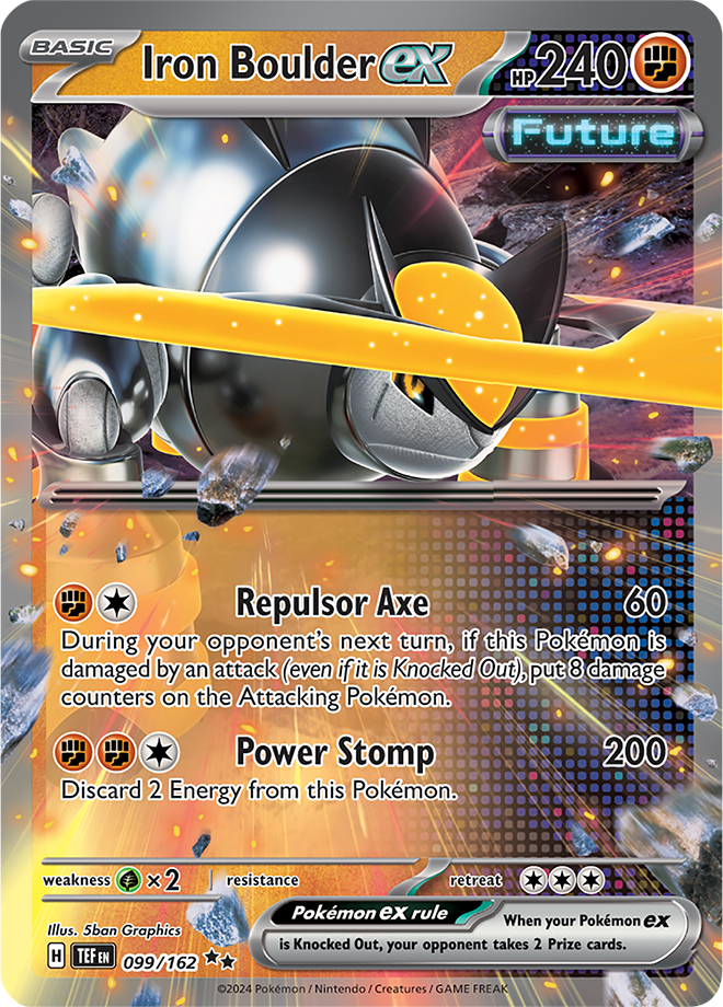 Iron Boulder ex 099/162
