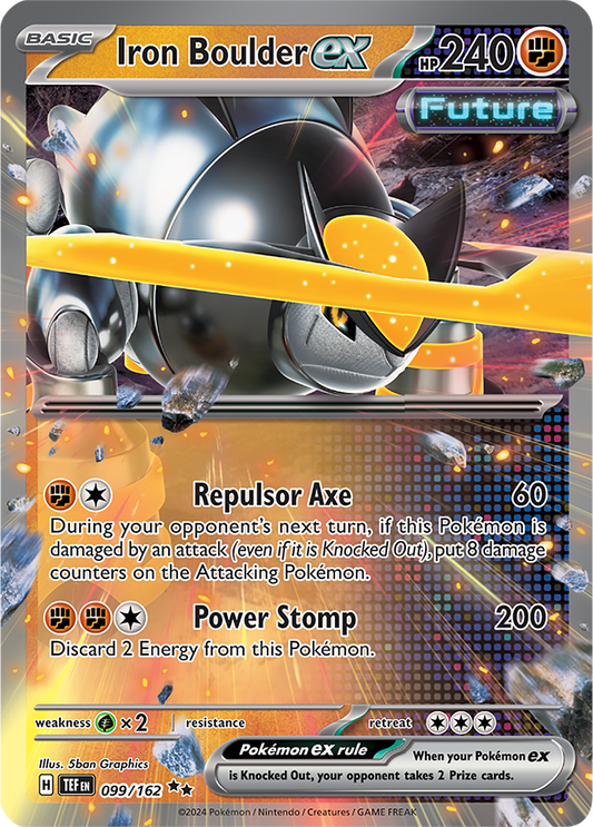 Iron Boulder ex 099/162
