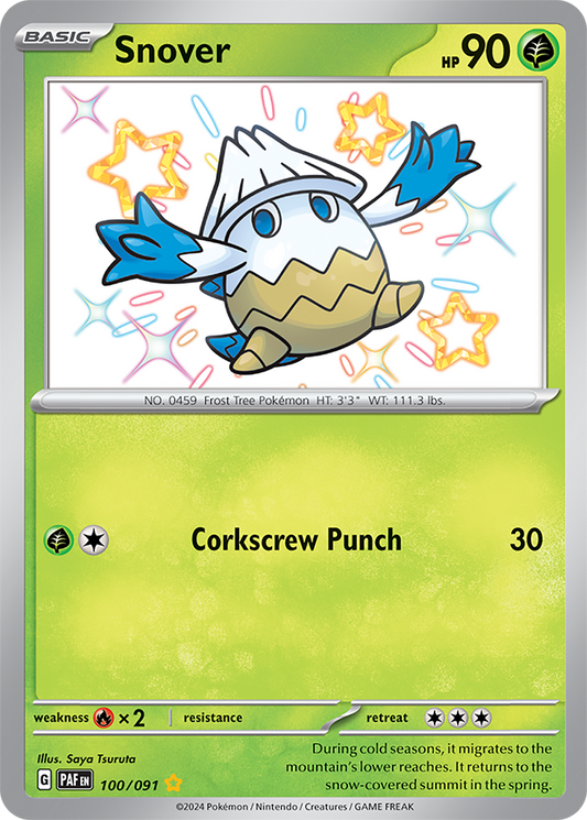 Snover 100/091 (Shiny Rare)