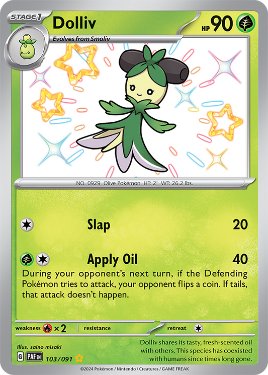 Dolliv 103/091 (Shiny Rare)