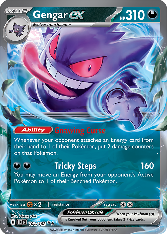 Gengar ex 104/162