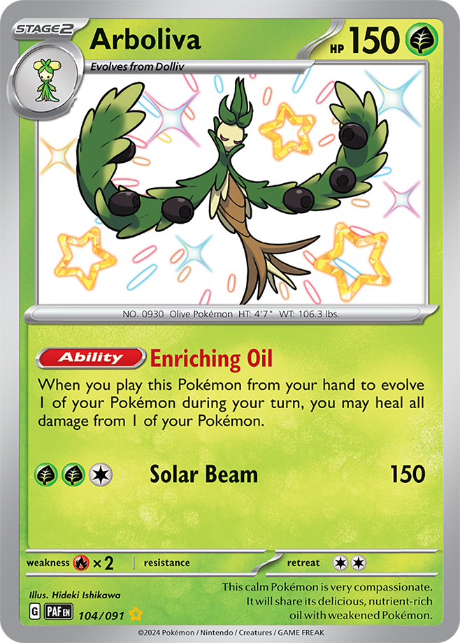 Arboliva 104/091 (Shiny Rare)