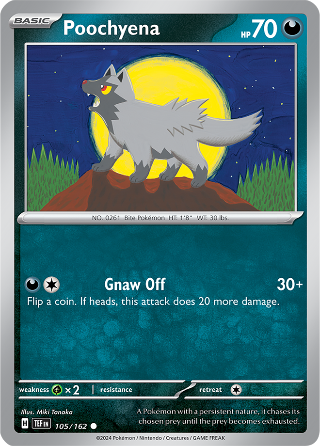 Poochyena 105/162