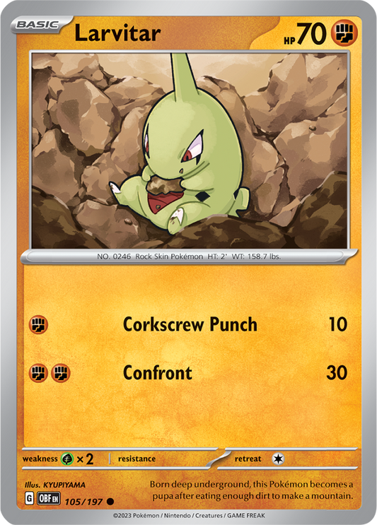Larvitar 105/197