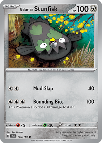Galarian Stunfisk 106/159