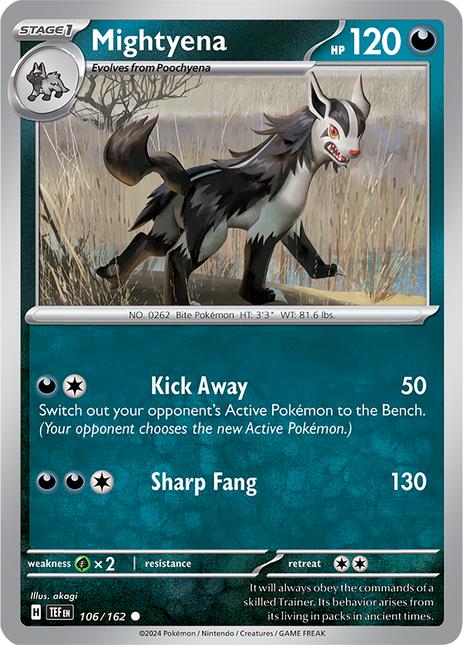 Mightyena 106/162