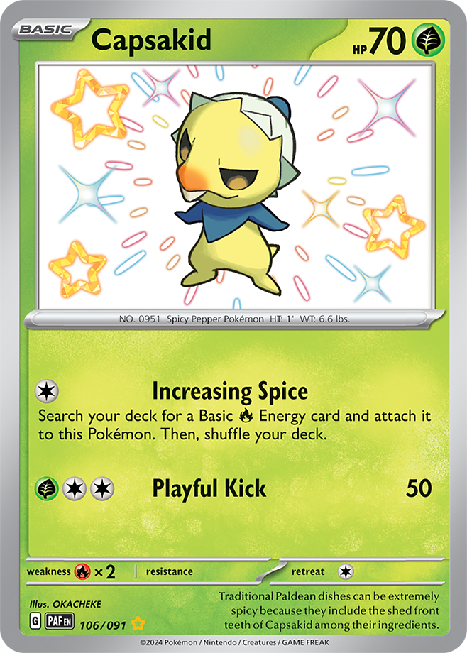 Capsakid 106/091 (Shiny Rare)