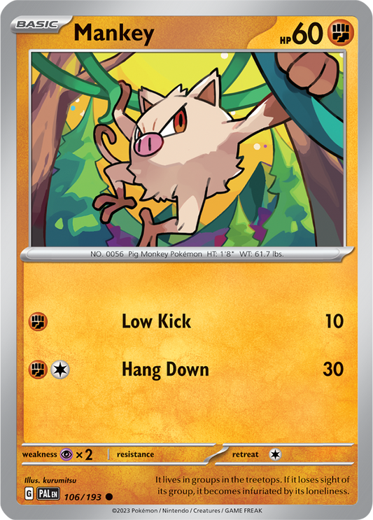 Mankey 106/193