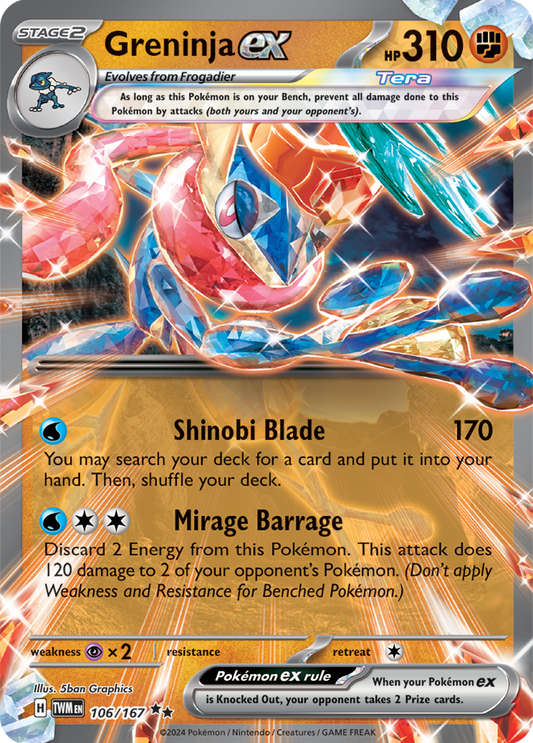 Greninja ex 106/167