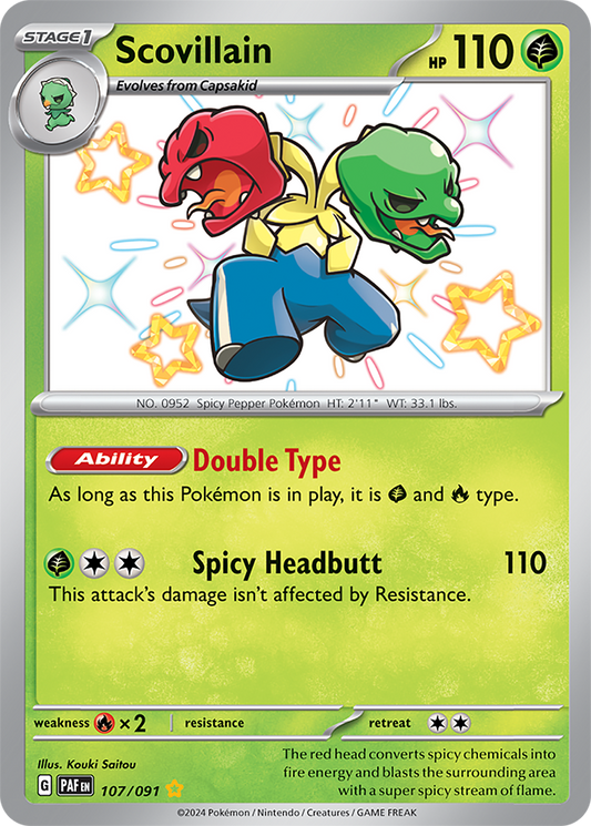 Scovillain 107/091 (Shiny Rare)