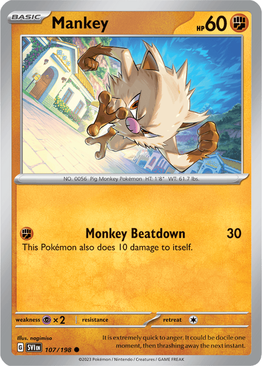 Mankey 107/198