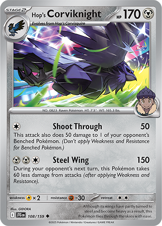 Hop's Corviknight 108/159