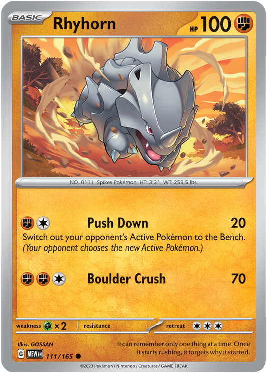 Rhyhorn 111/165