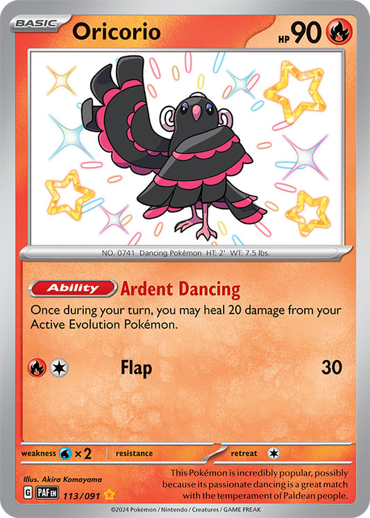 Oricorio 113/091 (Shiny Rare)