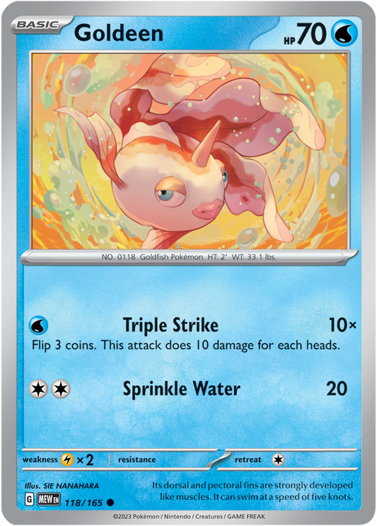 Goldeen 118/165