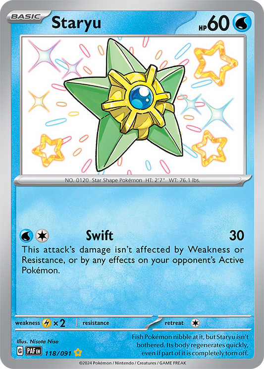 Staryu 118/091 (Shiny Rare)