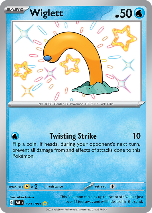 Wiglett 121/091 (Shiny Rare)