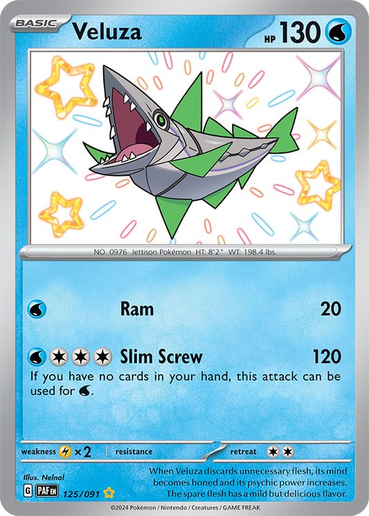 Veluza 125/091 (Shiny Rare)