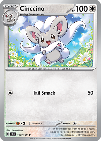 Cinccino 126/159