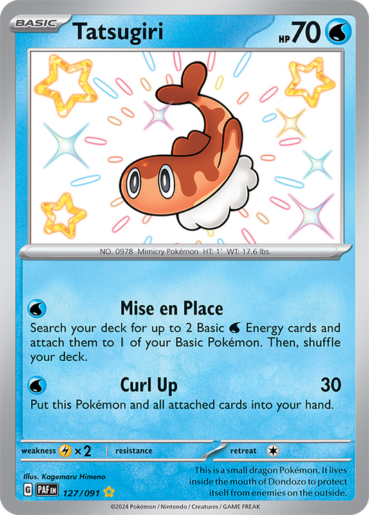 Tatsugiri 127/091 (Shiny Rare)