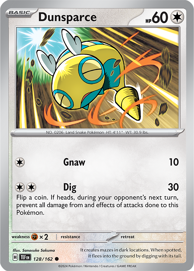 Dunsparce 128/162