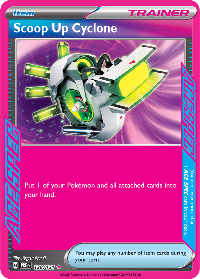 Scoop Up Cyclone 128/131 (ACE SPEC)