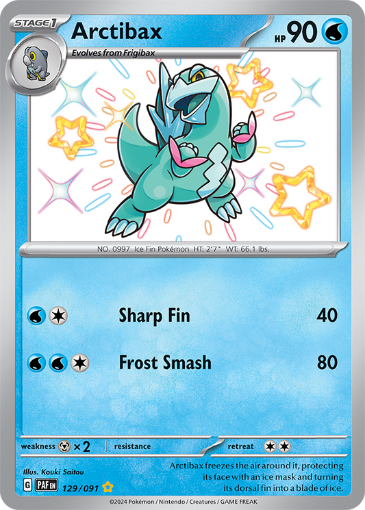Arctibax 129/091 (Shiny Rare)