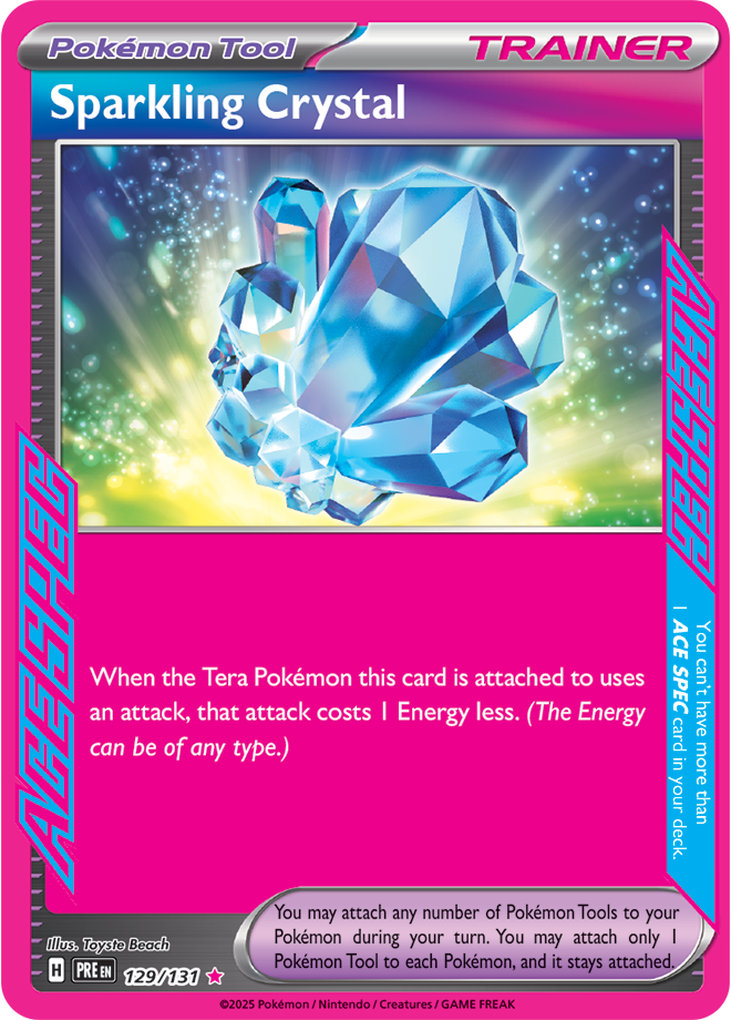 Sparkling Crystal 129/131 (ACE SPEC)