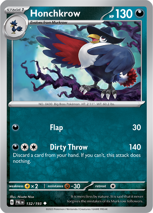 Honchkrow 132/193