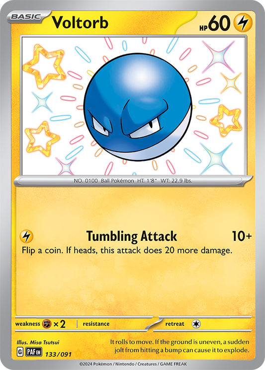 Voltorb 133/091 (Shiny Rare)