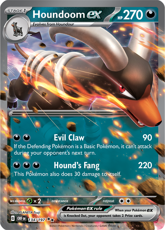 Houndoom ex 134/197
