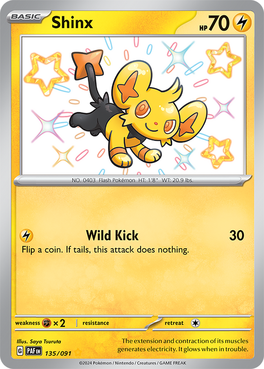 Shinx 135/091 (Shiny Rare)