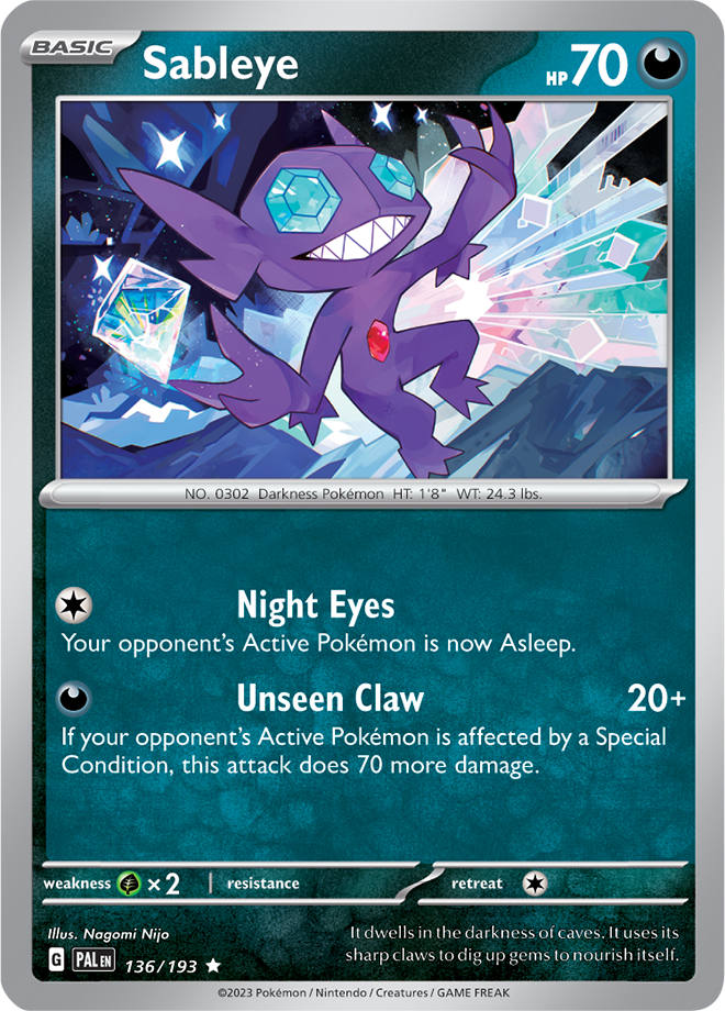 Sableye 136/193