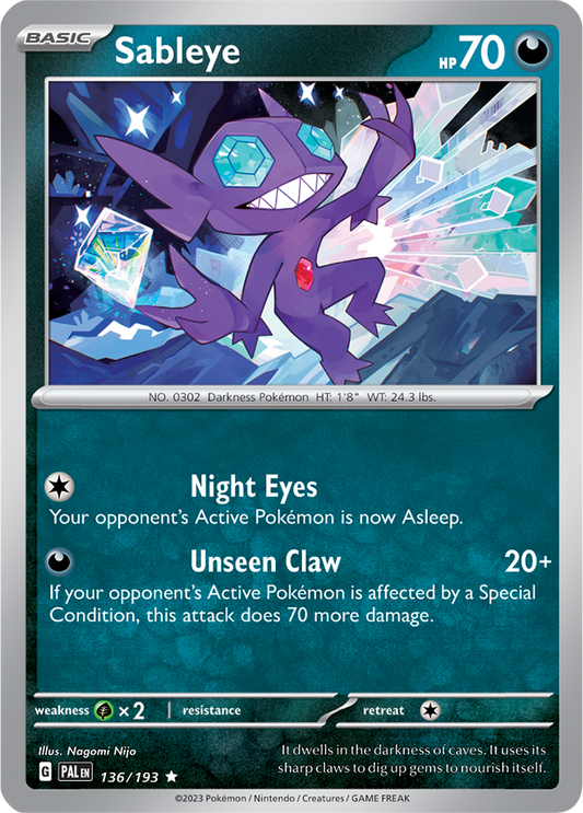 Sableye 136/193