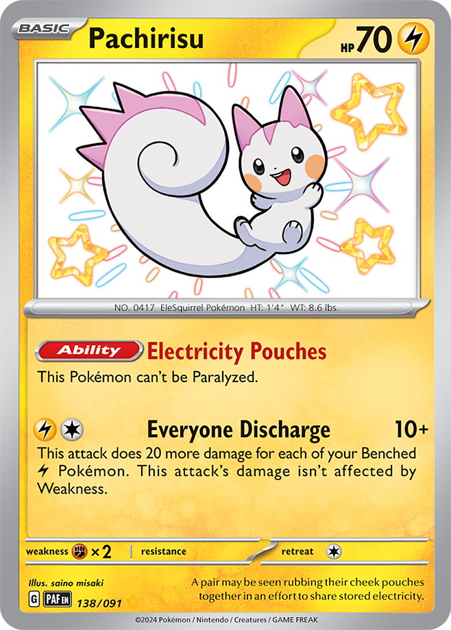 Pachirisu 138/091 (Shiny Rare)