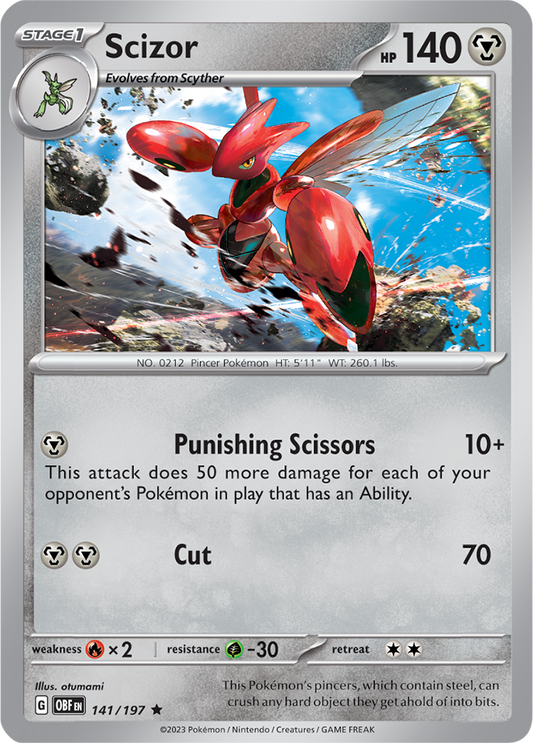 Scizor 141/197