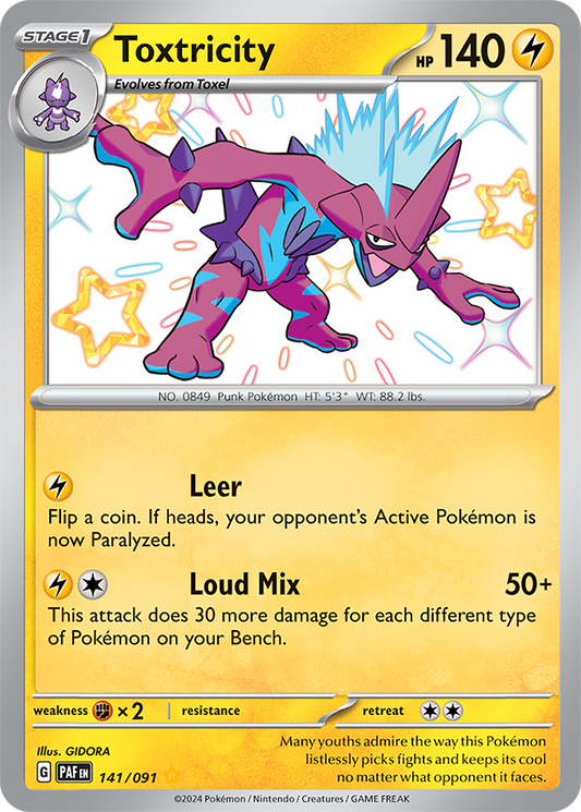 Toxtricity 141/091 (Shiny Rare)