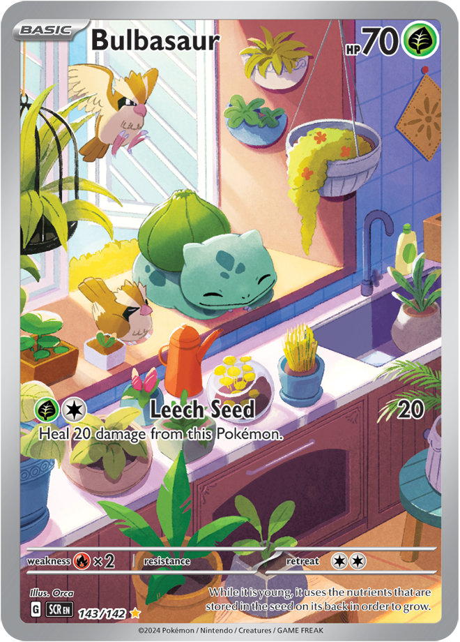 Bulbasaur 143/142 (Illustration Rare)