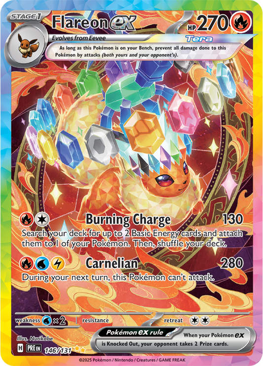 Flareon ex 146/131 (Special Illustration Rare)