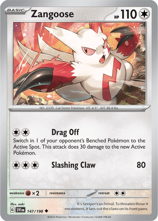 Zangoose 147/198