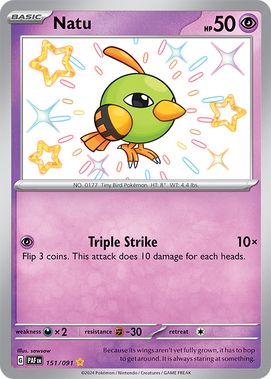 Natu 151/091 (Shiny Rare)